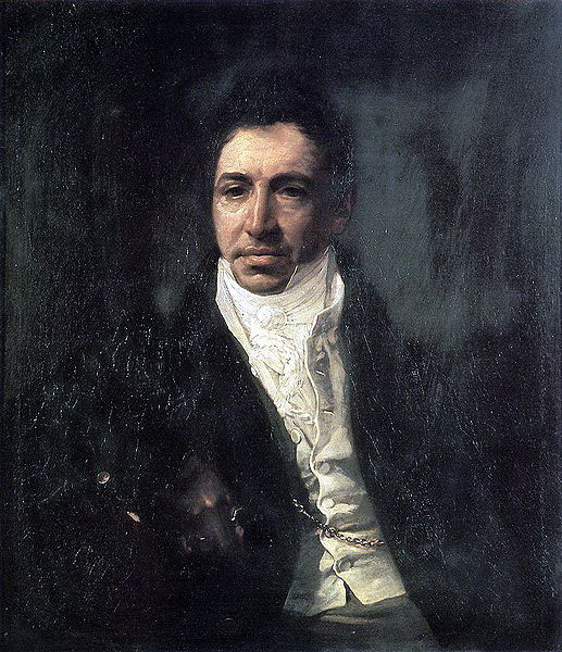 Karl Brulloff. Portrait of the Secretary of State Piotr Kikin